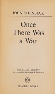 Once there was a war /