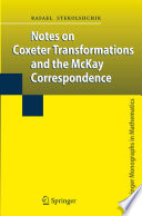 Notes on Coxeter transformations and the McKay correspondence /