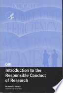 ORI introduction to the responsible conduct of research /