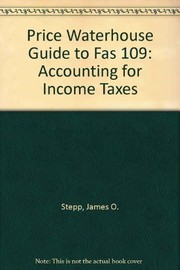 Price Waterhouse guide to FAS 109 : accounting for income taxes /