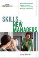 Skills for new managers /