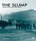 The slump : Britain in the Great Depression /