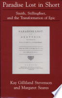 Paradise lost in short : Smith, Stillingfleet, and the transformation of epic /