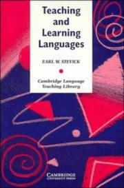 Teaching and learning languages /