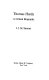 Thomas Hardy ; a critical biography /