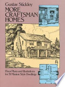 More Craftsman homes : floor plans and illustrations for 78 mission style dwellings /