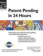 Patent pending in 24 hours /