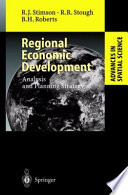 Regional economic development : analysis and planning strategy /