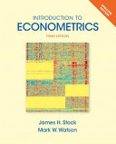 Introduction to econometrics /