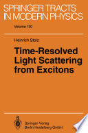 Time-resolved light scattering from excitons /