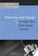 Planning and design for high-tech Web-based training /