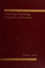 Counseling psychology : perspectives and functions /