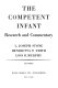 The competent infant ; research and commentary /