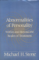 Abnormalities of personality : within and beyond the realm of treatment /