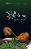 Writing and righting : literature in the age of human rights /