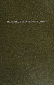 Matching revenues with costs /