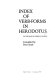 Index of verb-forms in Herodotus on the basis of Powell's Lexicon /