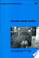 Biomass energy profiles /
