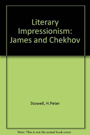 Literary impressionism, James and Chekhov /