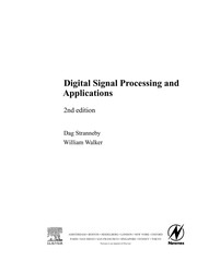 Digital signal processing and applications : Dag Stranneby, William Walker.