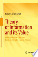 Theory of Information and its Value /