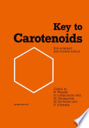 Key to carotenoids : lists of natural carotenoids /