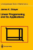 Linear programming and its applications /