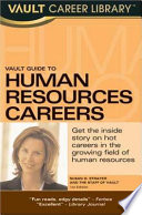 Vault guide to human resources careers /