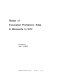 Roster of excavated prehistoric sites in Minnesota to 1972 /