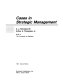Cases in strategic management /