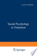 Social Psychology in Transition /