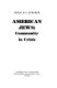 American Jews: community in crisis /