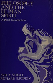 Philosophy and the human spirit : a brief introduction /