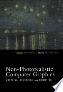 Non-photorealistic computer graphics : modeling, rendering, and animation /