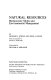 Natural resources : bureaucratic myths and environmental management /