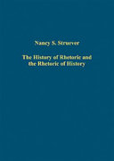 The history of rhetoric and the rhetoric of history /