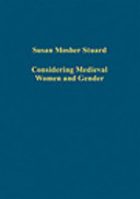 Considering medieval women and gender /