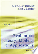 Evaluation theory, models, and applications /