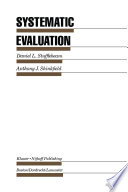 Systematic Evaluation : a Self-Instructional Guide to Theory and Practice /