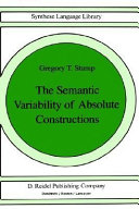 The semantic variability of absolute constructions /