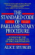 Standard code of parliamentary procedure /