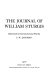 The journal of William Sturgis /