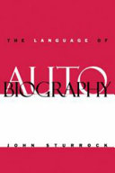 The language of autobiography : studies in the first person singular /