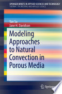 Modeling approaches to natural convection in porous media /