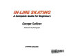 In-line skating : a complete guide for beginners /