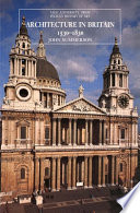 Architecture in Britain, 1530 to 1830 /