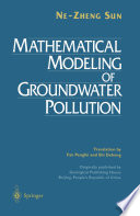 Mathematical modeling of groundwater pollution : with 104 illustrations /