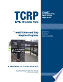 Transit station and stop adoption programs /