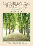 Mathematical reasoning : writing and proof /