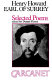 Selected poems /